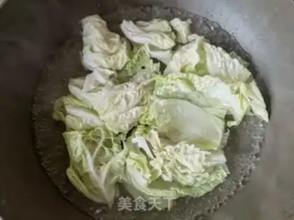 Make Shrimp cabbage step 2