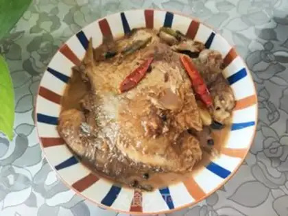 Make Red-burned flatfish step 17