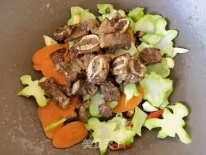 Make Carrot broccoli, orchid step 12