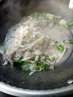 Make A radish lamb soup step 11