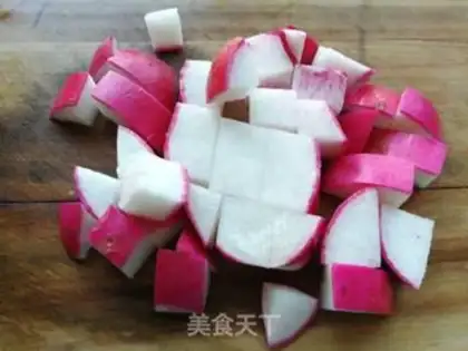 Make Five flowers and carrots step 2