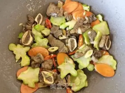 Make Carrot broccoli, orchid step 15