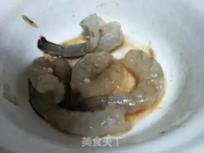Make The fried shrimp step 0