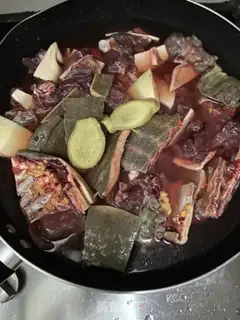 Make Chicken soup from the nailfish step 1