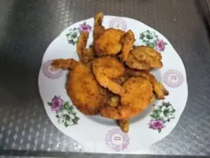Make The fried shrimp step 4
