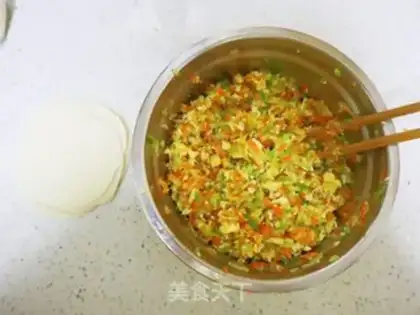 Make A radish bun step 5