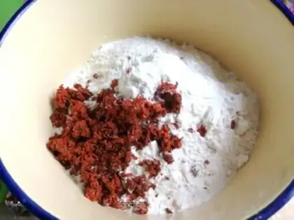 Make Pumpkin guacamole step 1