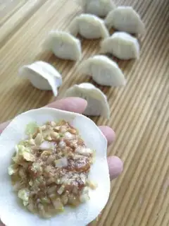 Make Plum dumplings step 13