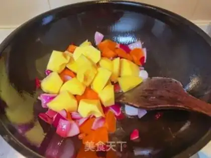 Make Curry potato beef step 22