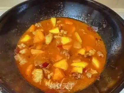 Make Curry potato beef step 26