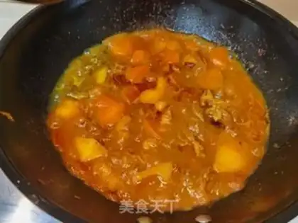 Make Curry potato beef step 27