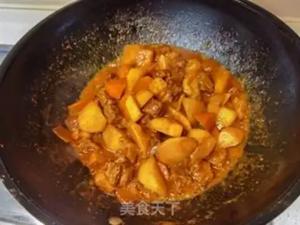 Make Curry potato beef step 28