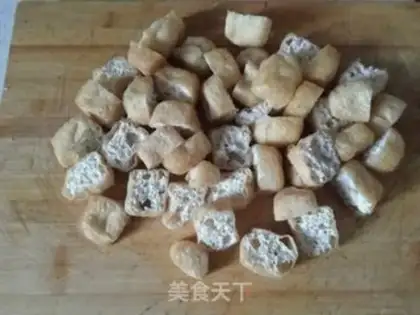 Make Soy sauce tofu step 2