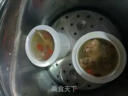 Make Chicken-legged chicken claw and fish glue step 5