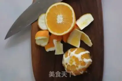 Make Orange tea step 2