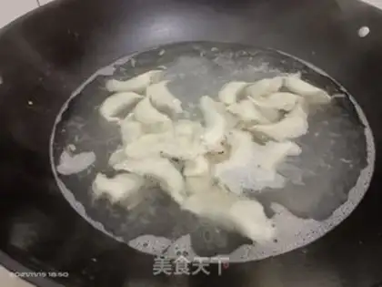 Make Mustard shrimp dumplings step 7
