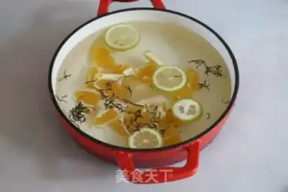 Make Orange tea step 3