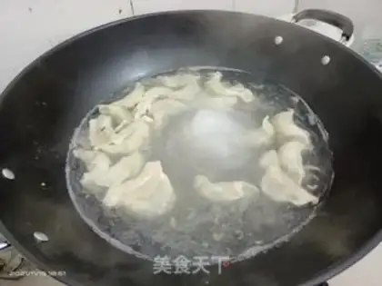 Make Mustard shrimp dumplings step 8