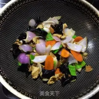 Make Onion fried meat step 5