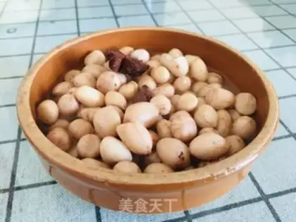 Make Cooking peanut rice step 4