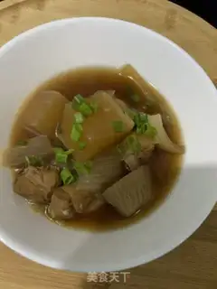Make Japanese radish pigbone soup step 7