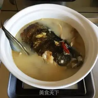 Make Pumpkin fish head soup step 4