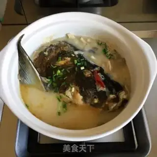 Make Pumpkin fish head soup step 7