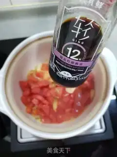 Make Tomato fishballs, gill mushroom fans step 6