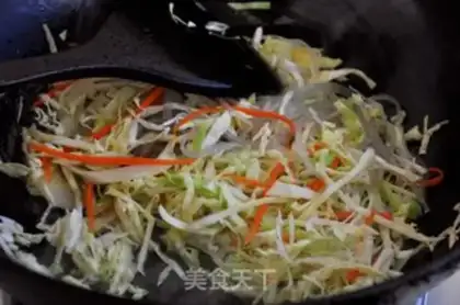 Make A caterer fan step 6