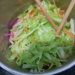 Make Garlic sausage cabbage step 9
