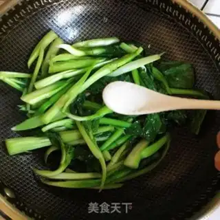 Make Garlic Cantonese step 2