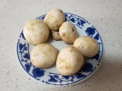 Make Green grass mushrooms step 3