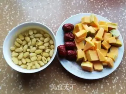 Make Red-tree pumpkin soy sauce step 0