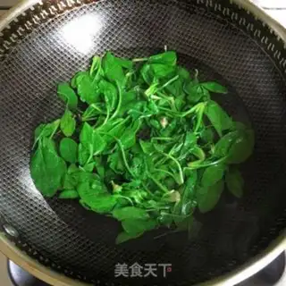 Make Spinachball tofu soup step 0