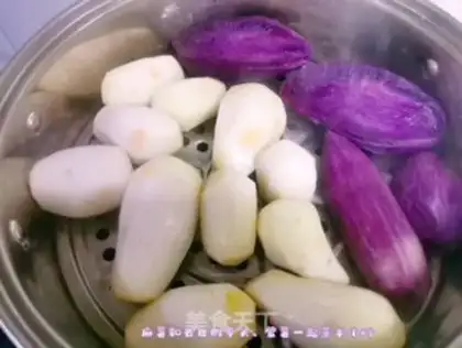 Make Low-fat mashed potato box step 1