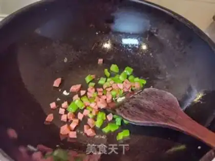 Make Pineapple rice step 11