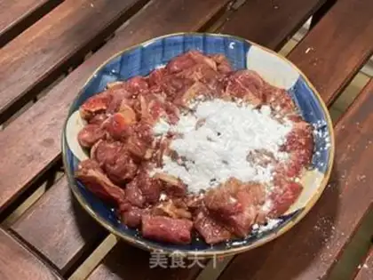 Make Toothpick beef step 2