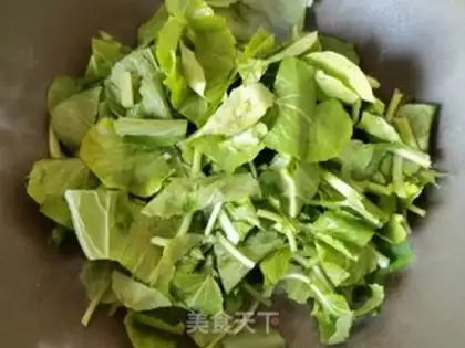 Make Garlic peppers and oil sprouts step 4