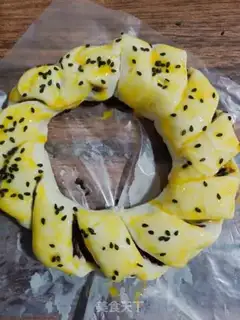 Make Hands on the bean rolls step 6