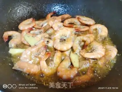 Make The rice-drink shrimp step 3