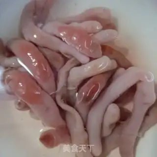 Make Cream of intestinal dumplings step 1