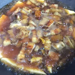 Make Five flowers and tofu step 5