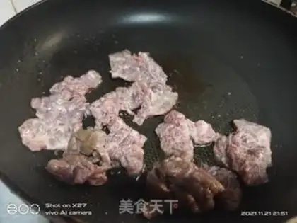 Make Beef ham pizza step 1