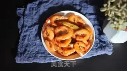 Make The rice-drink shrimp step 4
