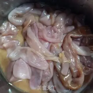 Make Cream of intestinal dumplings step 2
