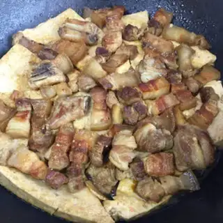Make Five flowers and tofu step 6