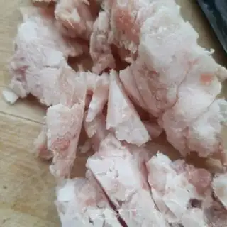 Make Cream of intestinal dumplings step 5