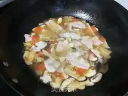 Make Three slices of meat step 6