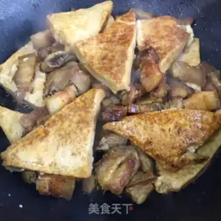Make Five flowers and tofu step 7