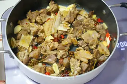 Make Queen Duck Potato step 6